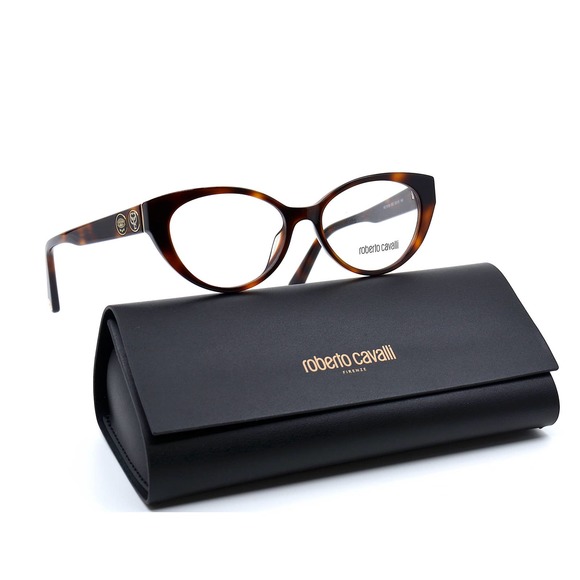 Roberto Cavalli Accessories - ROBERTO CAVALLI RC5106/V 052 HAVANA AUTHENTIC EYEGLASSES FRAME